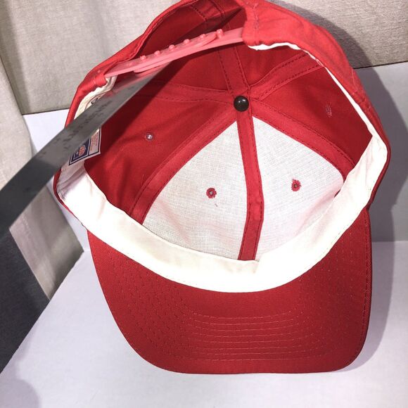 Vintage Sports Specialties  San Francisco 49ers NFL  All Red  Snapback Hat EUC!! - Picture 5 of 9